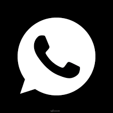 White icon whatsapp logo png images with transparant background for totally free. Whatsapp App Icon Black