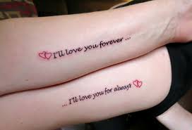 Click share button below please like to download first and download button will be display. I Love You Forever I Love You For Always Tattoo For Couple