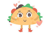 Taco in love - Creative Fabrica