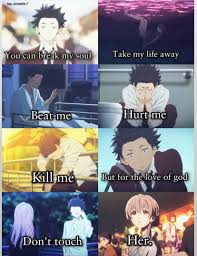 I hope this clears up the popular question, if anyone else has questions please feel free to ask. An Edit I Made I Saw People Using This Quote For Edits On Tumblr So I Had To Do It For A Silent Voice Koenokatachi