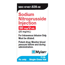 Image result for Nitroprusside