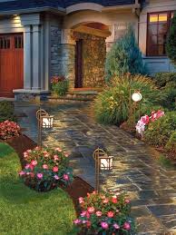 22 Landscape Lighting Ideas Home Improvement Diy Jpg 616 821 Landschaftsbeleuchtung Vorgarten Garten Design
