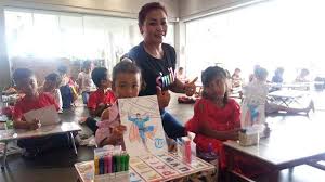 Cara menggambar dan mewarnai tema olahraga sepak bola dengan crayon oil pastel yang bagus dan mudah youtube. Peringati Hari Pahlawan Puluhan Anak Ikuti Event Superhero Festival 2019 Tribun Bali