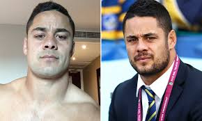 15th feb 1988 1.88m/100kg outside centre. Jarryd Hayne Charged After He Turns Himself Into Police Over Claims He Sexually Assaulted A Woman Daily Mail Online