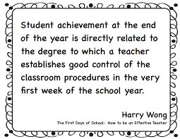 Teacher Harry Wong Quotes Quotesgram