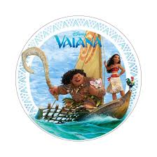 Skarb oceanu to przepiękna animacja disneya, którą koniecznie trzeba zobaczyć. vaiana: Oplatek Na Tort Vaiana Skarb Oceanu 3 20cm