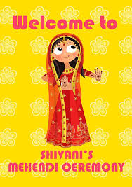 Delicate Hands Petite Fingers And Vibrant Mehendi On Her Hand Come Join Ashima On He Indian Wedding Invitation Cards Cartoon Wedding Invitations Wedding Art