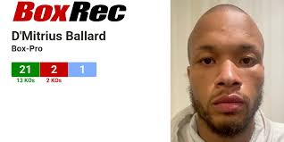 BoxRec: D'Mitrius Ballard