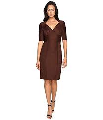 nue by shani cross over v neck knit dress at 6pm