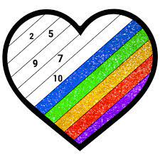 Download Glitter Color Adult Coloring Book By Number Pages Apps On Google Play