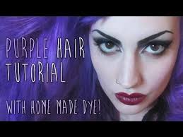 Ammonia can dry out your hair and damage the strands. Some Semi Permanent Techniques To Color Your Hair Purple Without Harsh Chemical Dyes Dyed Hair Purple Permanent Purple Hair Dye Extreme Hair Colors