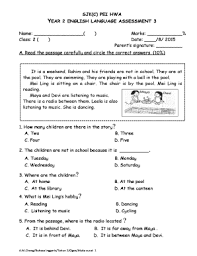 Maybe you would like to learn more about one of these? Standard 2 English Exam Paper Fill Online Printable Fillable Blank Pdffiller