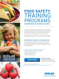 We extract the trade partners from ecolab food safety&hygiene solutions pvt ltd.'s 99 transctions.you can screen companies by transactions, trade date, and trading area. Ecolab Food Safety Institute Hazard Analysis And Critical Control Points Food Safety