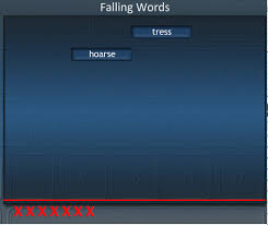 Falling Words Typing Games Free Online Games Online Typing