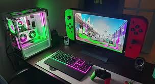 nintendo gaming setup gaming setup setup pc setup