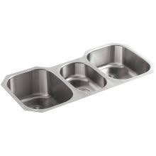 triple bowl kitchen sinks