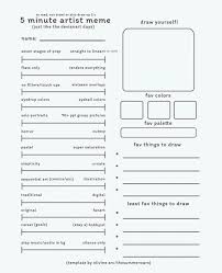 5 Minute Artist Meme Artist Meme Drawing Meme Drawing Templates