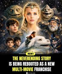 The NeverEnding Story is coming back! 🎬✨ A brand-new movie franchise based  on the classic fantasy novel is officially in development, bringing the  magical world of Fantastica back to the big screen