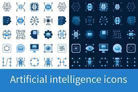 Artificial Intelligence Icons Set Artificial Intelligence Machine Learning Artificial Intelligence Artificial Intelligence Art