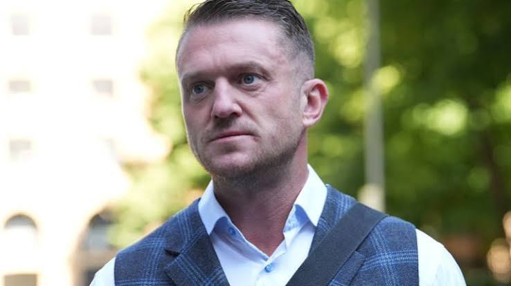 Man arrested on suspicion of GBH after video appeared to show activist Tommy Robinson walking near scene | UK News | Sky News