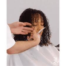 How to style a curly fringe / bangs · never rub your hair with your towel. 3 Tips For Cutting Bangs On Curly Hair Behindthechair Com