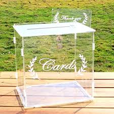 Store all your treasures away in a fantastical container, ye land lubber! Amazon Com Aytai Acrylic Wedding Card Box Clear Card Box With Lock And Card Sign Upgraded Security Money Box Gift Card Box For Wedding Reception Birthday Baby Shower Home Kitchen