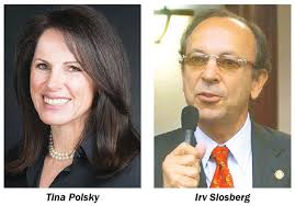 Tina Polsky, Irv Slosberg Vie In Primary For State Senate Seat