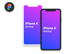 Download Clean Iphone X Figma Mockups Xd File