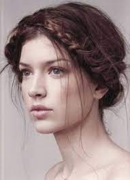 Vintage hairstyles for curly hair. Pin By Cherize Mattheus On Tres Chic Hair Styles Braided Hairstyles Long Hair Styles