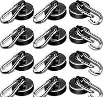 Amazon.com: LOVIMAG Strong Magnetic Hooks, 70LBS Magnetic ...