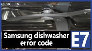 Maybe you would like to learn more about one of these? Samsung Dishwasher Error Code 7e Causes How Fix Problem