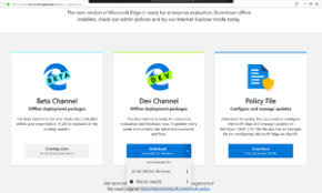 Chrome already supports all these platforms, so that makes porting the new edge much simpler for microsoft. Deploying And Managing Microsoft Edge Chromium