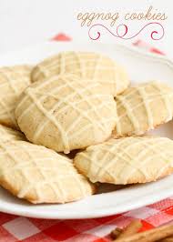 Eggnog Cookies Recipe With Eggnog Glaze Lil Luna Recipe Eggnog Cookies Christmas Baking Yummy Cookies