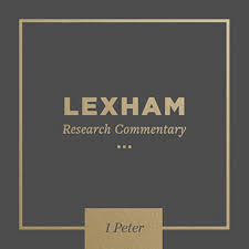 Peter david's nicnt the first epistle of peter 2. Lexham Research Commentary 1 Peter Lexham Press