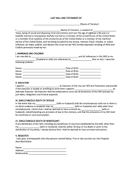 Click the link shown below to export the illinois last will and testament in microsoft word format totally free. 9 Texas Will Form Templates Free To Download In Pdf