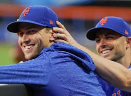After that, they again welcome their second child who is a daughter, aniston was born in february 2018. How Ny Mets David Wright Helped With Jacob Degrom Contract Extension