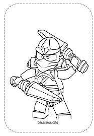 Desenhos para pintar e colorir da hello kitty. Lego Ninjago Para Colorir 111
