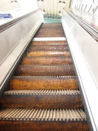 20 The Wooden Escalator At Greenford London Underground London Tube London