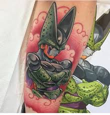 Dragon ball z, started off as a comic book then turned into its own tv show and is still being made today. My New Cell From Dragon Ball Z Tattoo 9gag