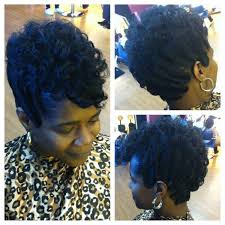 Waves Curls Hair Styles For Black Women Finger Wave Hair Shaved Side Hairstyles Hair Waves
