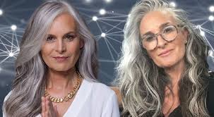 Use the balayage technique to melt gray with darker blondes or browns. Easy And Cool Long Hairstyles For Women Over 60 In 2021 2022