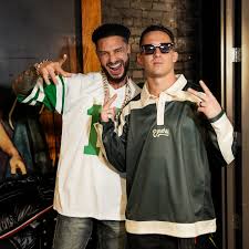 dj4b in our newest released Emery Long Sleeve Polo Jersey & our Stripe  Jersey Polo w/ @djpaulyd #dj4b #golf #golfstreetwear #djpaulyd #dj