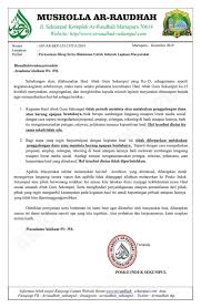 Contoh Surat Resmi New Official Style Surat Blog Guru