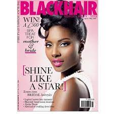 Latest Cover Of Blackhairmags Stunning Hair Created Using Curlformers Black Hair Magazine Hair Magazine Hair Styles