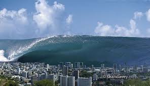 How Much Feet Is The Biggest Tsunami Wave Google Search Nature Tsunami Waves Waves