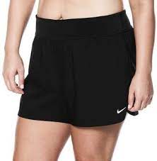 Plus Size Nike Cover Up Swim Shorts Swimsuit Plus Womens Plus Size Swim Shorts Gym Shorts Womens