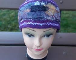 Felted Merino Wool Headband: Warm Winter Accessory