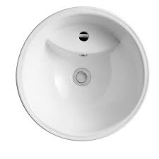Enjoy free shipping & browse our great selection of bathroom sinks deervalley vessel bathroom sink gives a simplistic yet elegant style to your bathroom ideal for both. Lambagno Forelle Freestanding 38 5 In Tall White Ceramic Round Vessel Sink L Xlc Bs 090 The Home Depot