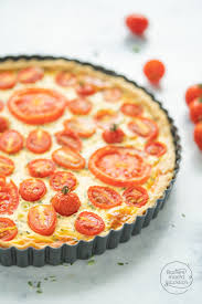 Tomaten Quiche Mit Ziegenkase Backen Macht Glucklich Rezept Tomaten Quiche Ziegenkase Quiche Einfach Backen