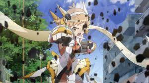 Hibiki From Senki Zesshou Symphogear G In The Distance That Day When The Star Became Music Anime Image Battle